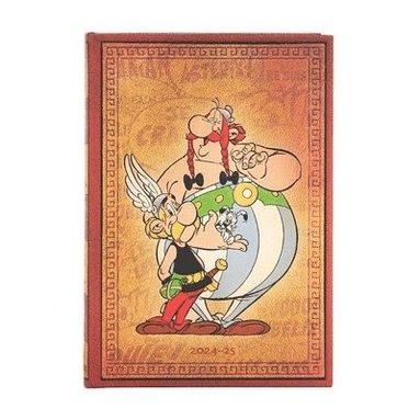 Agenda Journalier 2026 Astérix & Obélix - Format Mini 10x14cm - Couverture Rigide, élastique - Janvier à Décembre 2026