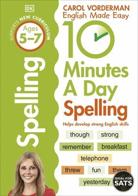 10 Minutes A Day Spelling, Ages 5-7 (Key Stage 1) (hftad)