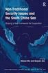 Non-Traditional Security Issues and the South China Sea