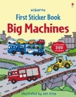 First Sticker Book Big Machines (häftad)