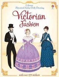 Historical Sticker Dolly Dressing Victorian Fashion (hftad)