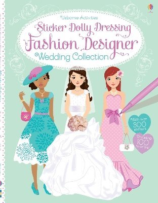Sticker Dolly Dressing Fashion Designer Wedding Collection (hftad)