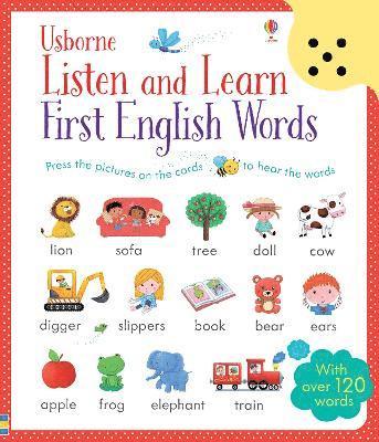Listen and Learn First English Words (inbunden)