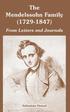 Mendelssohn Family (1729-1847)