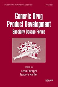 Generic Drug Product Development (e-bok)