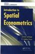 Introduction to Spatial Econometrics