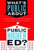 What's Public about Public Higher Ed?