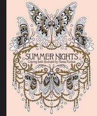 Summer Nights Coloring Book (inbunden)