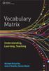 Vocabulary Matrix