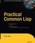 Practical Common Lisp