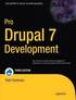 Pro Drupal 7 Development