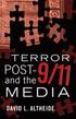 Terror Post 9/11 and the Media