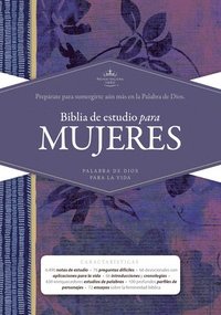 RVR 1960 Biblia de Estudio para Mujeres, tapa dura (inbunden)