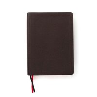 CSB Study Bible, Brown Genuine Leather, Indexed (inbunden)