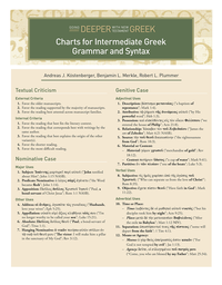 Charts for Intermediate Greek Grammar and Syntax (e-bok)