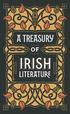 Treasury of Irish Literature (Barnes & Noble Omnibus Leatherbound Classics)