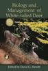 Biology and Management of White-tailed Deer