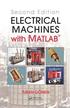Electrical Machines with MATLAB¿