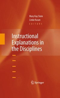 Instructional Explanations in the Disciplines (e-bok)