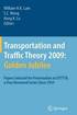 Transportation and Traffic Theory 2009: Golden Jubilee