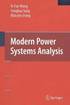 Modern Power Systems Analysis