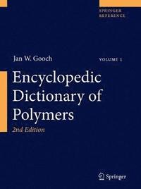Encyclopedic Dictionary of Polymers (inbunden)