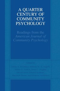 Quarter Century of Community Psychology (e-bok)