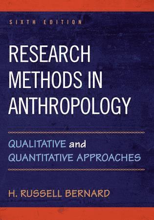Research Methods in Anthropology (inbunden)