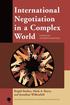 International Negotiation in a Complex World