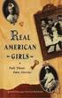 Real American Girls Tell Their Own Stories