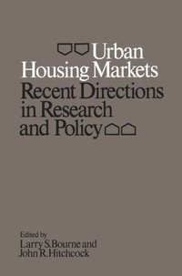 Urban Housing Markets (e-bok)