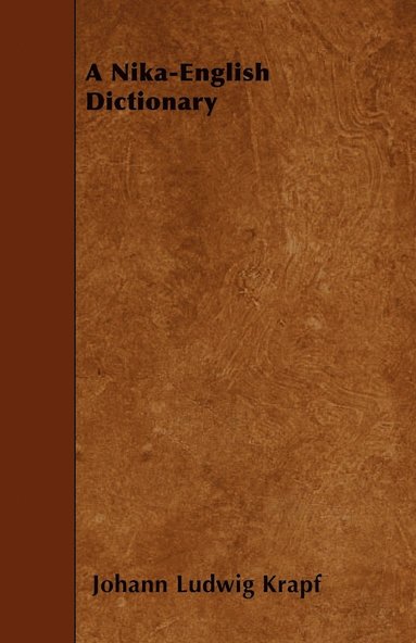 A Nika-English Dictionary (hftad)