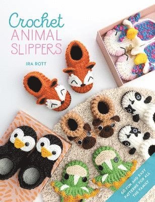 Crochet Animal Slippers (h�ftad)