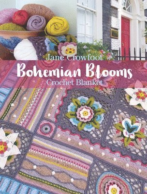 Bohemian Blooms Crochet Blanket (inbunden)
