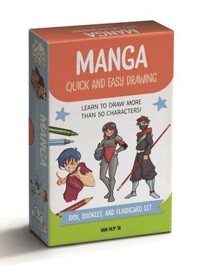Manga Quick and Easy Drawing Deck (häftad)