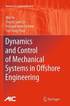 Dynamics and Control of Mechanical Systems in Offshore Engineering