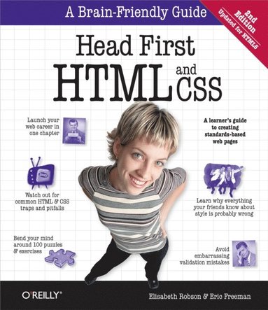 Head First HTML and CSS (häftad)