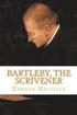 Bartleby, The Scrivener