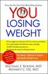 You: Losing Weight: The Owner's Manual to Simple and Healthy Weight Loss