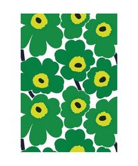 Anteckningsbok linjerad - Marimekko Unikko grn (anteckningsbok)