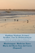 Ending Violent Crime/ Acabar con la delincuencia: A vision of a society free of violence/ Una Visin de una Sociedad sin Violencia