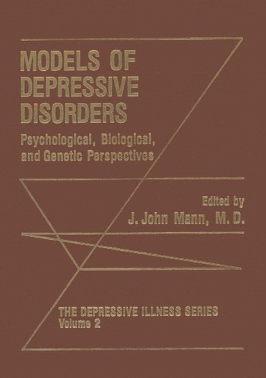 Models of Depressive Disorders (e-bok)