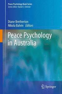 Peace Psychology in Australia (inbunden)