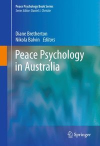 Peace Psychology in Australia (e-bok)