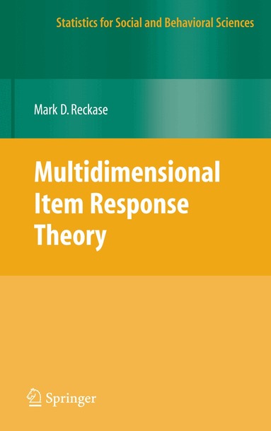 Multidimensional Item Response Theory - M D Reckase, M D Reckase ...