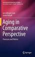 Aging in Comparative Perspective