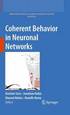 Coherent Behavior in Neuronal Networks
