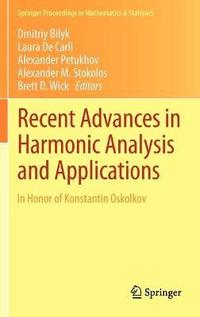 Recent Advances in Harmonic Analysis and Applications (inbunden)