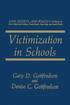 Victimization in Schools