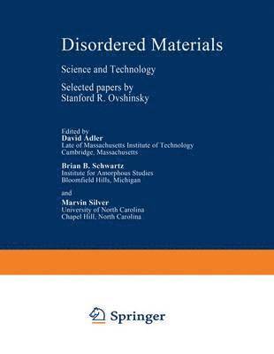 Disordered Materials (inbunden)